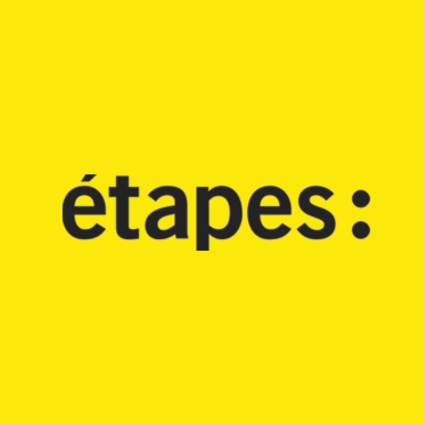 Logo: ÉTAPES: