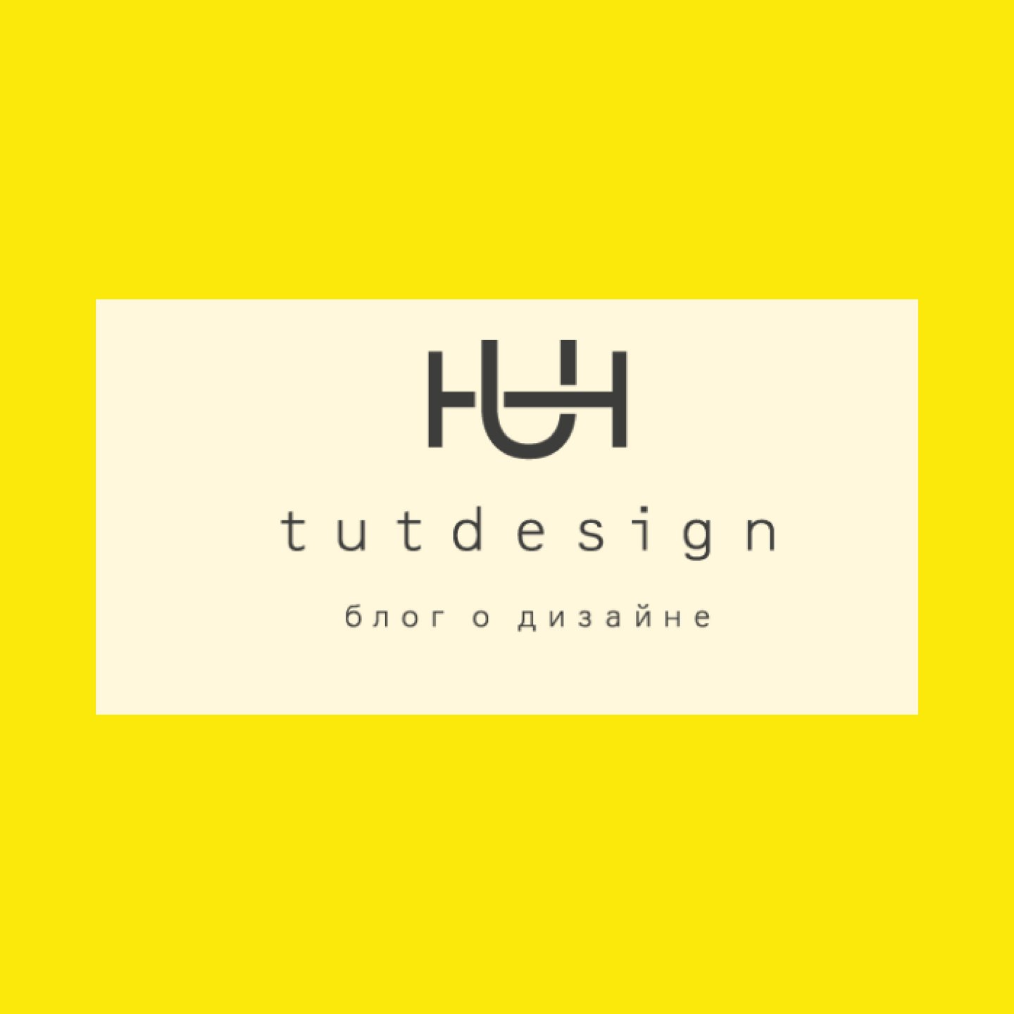 Logo: TUTDESIGN